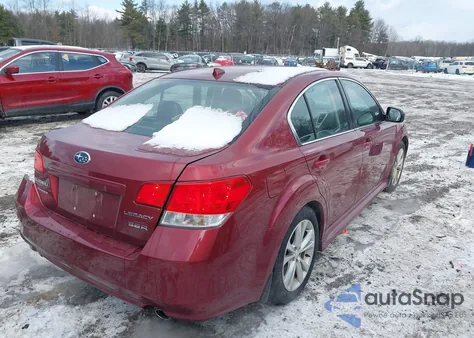 2013 Subaru Legacy 3.6R Limited from USA, damaged, VIN 4S3BMDJ65D2036848